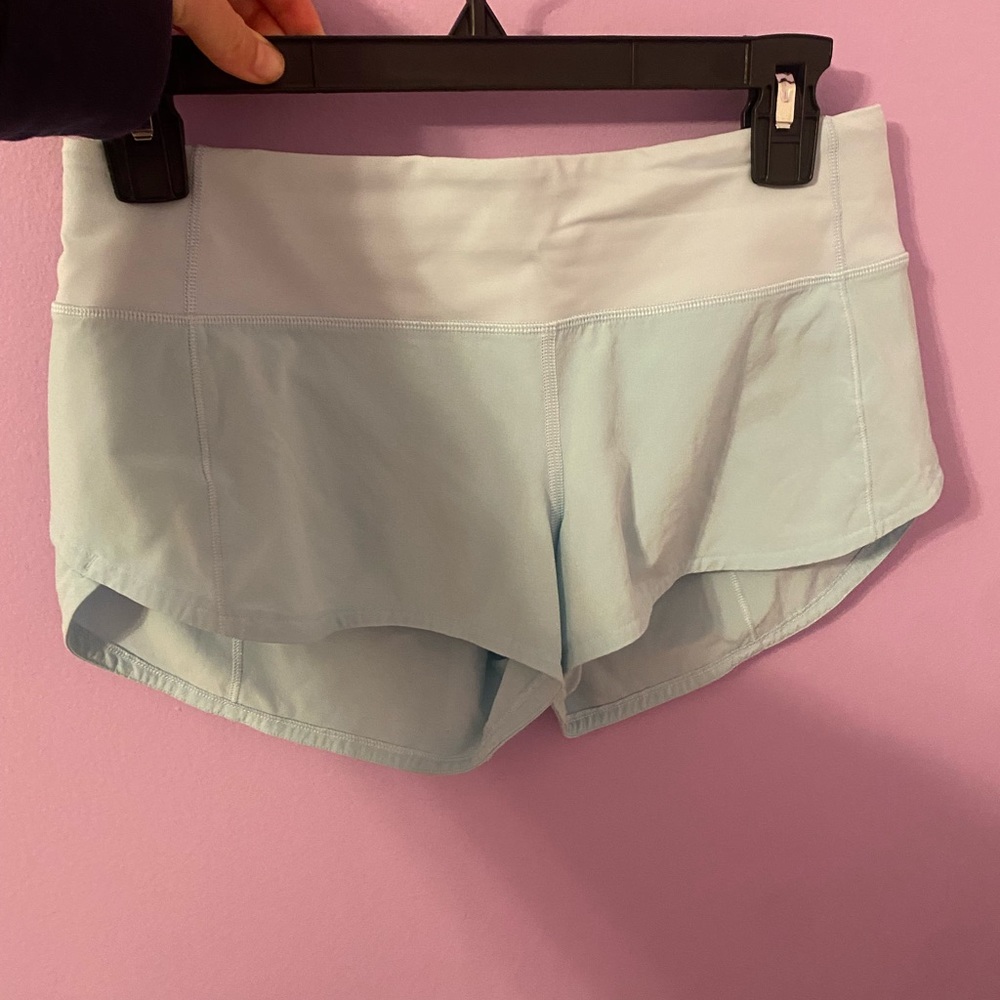 Lululemon speed up shorts 2.5 inches